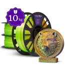 Kit Master - Filamento PLA Tri Color - 10 unidades
