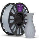 Filamento PLA Cinza Claro Velvet High Speed Premium - 1Kg