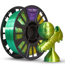 Filamento PLA Duo Color Shadow Dourado com Verde V-Silk - 1kg - comprar online