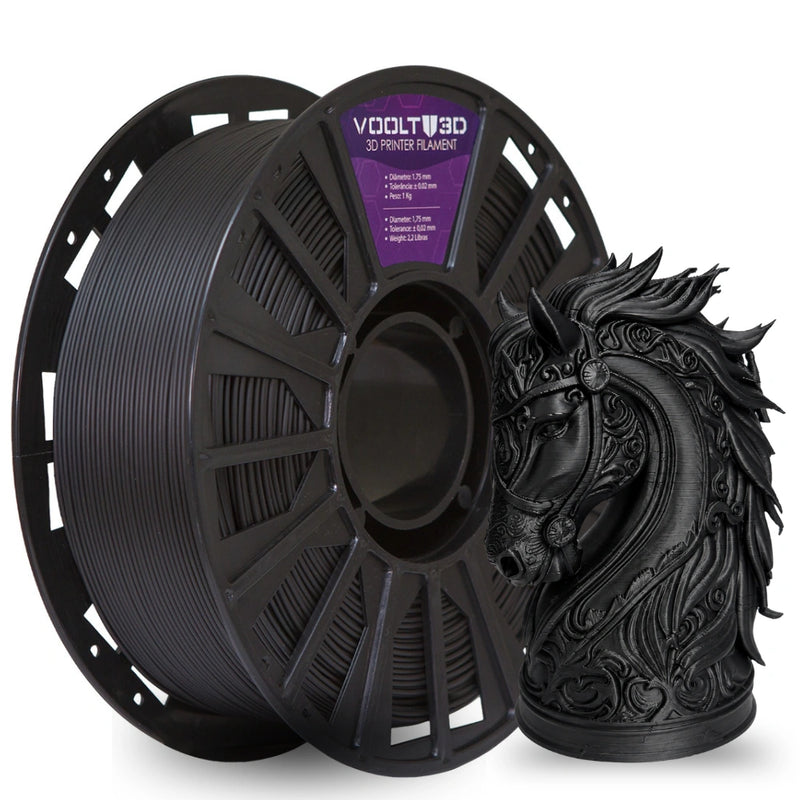 Filamento PLA Preto Evo 1kg