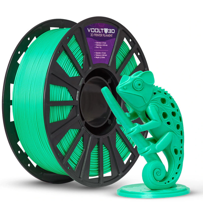 Filamento PLA Verde Velvet High Speed Premium - 1Kg